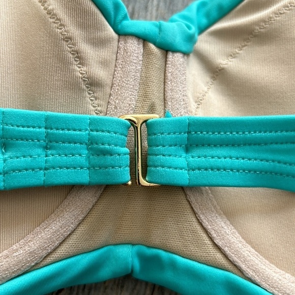 Victorias Secret Bikini Top 36C Twist teal - Picture 4 of 5